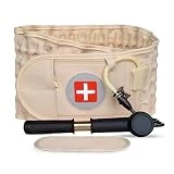 Samflykaka Decompression Back Belt Spinal Air Traction Belt for Reset Device and Lower Back Pain Relief, Lumbar Traction for One Size 29 to 49 inches