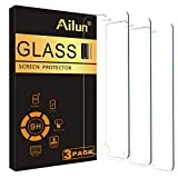 Ailun Screen Protector Compatible for iPhone 8 plus,7 Plus,6s Plus,6 Plus, 5.5 Inch 3Pack Case Friendly Tempered Glass