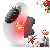 COMFIER Cordless Knee Massager with Heat, Knee Pain Relief Products for Swelling Stiff Joints, Vibration Rechargeable Knee Support for Knee Pain with LED Screen