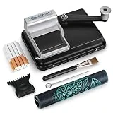USEWIRE Cigarette Rolling Machine, Manual Tobacco Rolling Machine, Portable Home Cigarette Injector, Suitable for 0.31 inch/8 mm Diameter Pipes and Most Cigarette Tubes, Perfect Holiday Gift