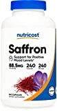 Nutricost Saffron Extract 88.5mg, 240 Capsules - Veggie Caps, Non-GMO, Gluten Free