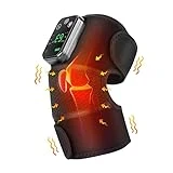 ONIYEA Knee Massager, Heated Knee Braces with Vibration, 3 Adjustable Vibrations and Heating Modes (1)