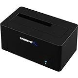 SABRENT USB 3.1 to SATA External Hard Drive Docking Station for 2.5 or 3.5in HDD, SSD [Includes Both Type C and Type A Cables Supports UASP and 10TB Drives] (DS-UTC1)