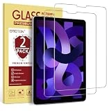 OMOTON Screen Protector for iPad Air 5th 4th Generation (Air 5/4, 10.9 Inch, 2022/2020) iPad Pro 11 Inch All Models Tablet - Tempered Glass, Face ID & Apple Pencil Compatible, 2 Pack