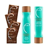 Malibu C Hard Water Wellness Collection - Hydrating Hair Care to Protect from Waterborne Elements - Removes Hard Water Deposits & Impurities from Hair