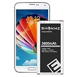 Galaxy S5 Battery,[Upgraded] 3800mAh Li-ion Replacement Battery for Samsung Galaxy S5 Active Sport Sprint SM-G860 & AT&T SM-G870A | S5 Spare Battery