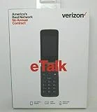 Verizon Wireless Freetel eTalk Prepaid Flip Phone (Gray)