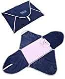 PRO Packing Professional Travel Garment Folder - Lightweight Carry-On Friendly Packing Cube w/See-Thru Mesh Screen Keeps Clothes Wrinkle Free – Folding Board Included