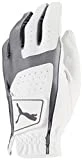 PUMA Golf Men's Flexlite Golf Glove (Bright White-Quiet Shade, X-Large, Left Hand)