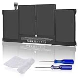 Replacement Battery for MacBook Air 13 inch A1466 (Mid 2012, Mid 2013, Early 2014, Early 2015,2017) A1369(Late 2010, Mid 2011) 7200mAh Laptop Battery for Apple MacBook Air A1496 A1377 A1405 Battery