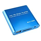 AGPtEK Mini 1080P Full HD Digital Media Player - MKV/ RM-SD/ USB HDD-HDMI