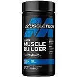 MuscleTech Muscle Builder, Muscle Building Supplements for Men & Women, Nitric Oxide Booster, Muscle Gainer Workout Supplement, 400mg of Peak ATP for Enhanced Strength, 30 Pills