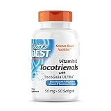 Doctor's Best Tocotrienols contains EVNol SupraBio Full Spectrum Vitamin E Complex, 60 Count