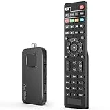 Digital Converter Box for TV - 2023 Newest ATSC TV Tuner Hidden Behind TV, DCOLOR TV Stick HDMI Connection, 4T DVR, 1080P Output, Timer Setting, 2-in-1 Remote, Powered by TV USB or Adapter