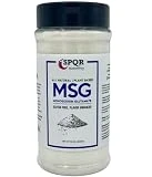 All Natural Plant Based MSG Seasoning Monosodium Glutamate XL 12 Ounce Bottle Gluten Free Restaurant Grade Flavor Enhancer by SPQR Seasonings