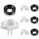 4 Pcs 101237 Cup Seal & Diverter Gate Compatible with Moen 3800 Tub Spout, Tub Spout Replacement Parts for Shower Bathtub Faucet Diverter Spout