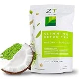 Dr. Zisman ZT Slimming - Matcha-Coconut Detox Blend, Weight Loss Tea with Antioxidant Effects, Enhances Mood and Improves Concentration, Lose Weight with a Healthier Digestion (28 Tea Bags)