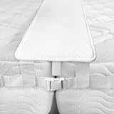 FeelAtHome 12 Inch Wide Bed Bridge Twin to King Converter Kit - Twin Bed Connector King Maker - Bed Gap Filler to Make Twin Beds Into King - Mattress Connector with Strap for Guests Stayovers
