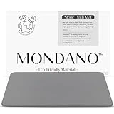 Mondano Stone Bath Mat, Diatomaceous Earth Bath Mat Stone - Non-Slip Stone Bath Mats for Bathroom, Fast-Drying Stone Bath Mat, Diatomaceous Earth Bath Stone Mat, Stone Shower Mat, Stone Bath Mat