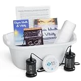 Ionic Foot Cleanse Ion Detox Foot Bath Machine. Foot Spa Bath for Home Use. Free Regain Health & Vitality Booklet & Brochure!