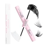 Lash Bond and Seal for Eyelash Extensions Cluster Lash Glue Long Lasting Eyelash Glue Waterproof DIY Lash Extension Glue Mascara Wand Individual Lash Glue 5ml+5ml