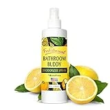 Maplefield Toilet Deodorizer Spray - 8 oz - Bathroom Buddy Air Freshener - Hides Odor Fast - Plant-Based Ingredients - Portable and Easy to Use (Citrus Scent)