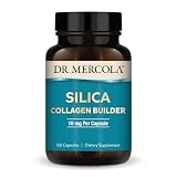 Dr. Mercola Silica Collagen Builder, 90 Servings (180 Capsules), Dietary Supplement, Skin Support and Bone and Joint Comfort, Non-GMO