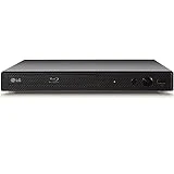 LG BP350 Blu-ray Player with Streaming Services and Built-in Wi-Fi, Black