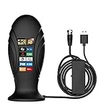 Indoor TV Antenna, HD Antenna for Smart TV and All TV,TV Antenna for Local Channels,Support 4K 1080p with Signal Booster Antenna TV Digital HD Indoor & Outdoor- 16FT Coax HDTV Cable