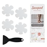 Secopad Bathtub Stickers Non-Slip, 36PCS Safety Shower Treads Adhesive Appliques with Premium Scraper
