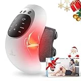COMFIER Cordless Knee Massager with Heat, Knee Pain Relief Products for Swelling Stiff Joints, Vibration Rechargeable Knee Support for Knee Pain with LED Screen