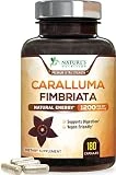 Pure Caralluma Fimbriata Extract Highly Concentrated 1200mg - Natural Endurance Support, Best Vegan Supplement for Men & Women, Non-GMO - 180 Capsules