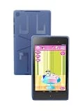 iShoppingdeals - for Google Nexus 7 FHD 2nd Generation Tablet TPU Rubber Shell Cover Case, Blue