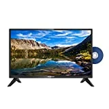 Westinghouse HD 32 Inch TV with Built-in DVD and V-Chip, Slim, Compact 720p LED Flat Screen TV, HDMI, USB, and VGA Compatible, High Definition Small TV for Kitchen or RV Camper, 2023 Model