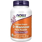 NOW Supplements, D-Mannose Powder for Immune Support, Non-GMO Project Verified, Healthy Urinary Tract*, 3-Ounce