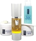 Distinction Non Surgical Face Lift Kit | Lifts, Tightens, Tones | Includes Firmalift Face and Eye Serum, Mask Powder, Mask Activator, and Brush
