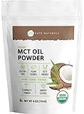MCT Oil Powder Organic - Kate Naturals. Non-Dairy Coffee Creamer. Keto Diet. Fullness. Fuel For Body and Brain. Cooking, Baking & Beverages. Resealable Bag (4 oz)