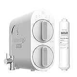 Waterdrop RO Reverse Osmosis Water Filtration System with Remineralization, 600 GPD, Tankless, FCC Listed, 2:1 Pure to Drain, Bundle