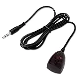 Inteset 38-56 kHz Wideband Infrared (IR) Receiver Extender Cable for Cable Boxes, DVR's & STB's. Check Compatibility.