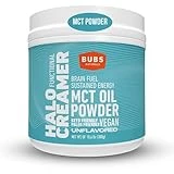 BUBS Naturals MCT Oil Powder - Medium Chain Triglycerides - Keto Vegan & Paleo Friendly - Healthy Coconut Fats + Low Carb - Dairy-Free Energy Source - Perfect for Coffee, Protein Shakes & Baked Goods