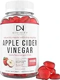 Apple Cider Vinegar Gummies for Weight Loss - Nutritional Supplement for Detox, Cleanse, and Immunity - Max Strength ACV Gummy Vitamins with The Mother - 100 Gummies (50 Day Supply)
