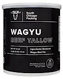 South Chicago Packing Wagyu Beef Tallow, 42 Ounces, Paleo-friendly, Keto-friendly, 100% Pure Wagyu