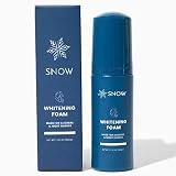 SNOW Teeth Whitening Foam - Gentle Teeth Whitening for Aligners and Night Guards Cloud-Like Spray Foam, Oral Personal Care with Hydroxyapatite and Arginine for The Teeth Enamel, 1.7fl. oz.