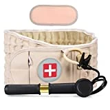 tempsnug Decompression Back Belt Waist Brace Spinal for Lower Back Pain Relief - Lumbar Air Traction Device for Adult, Lumbar Decompression Belt One Size Fits 29-49 Waist