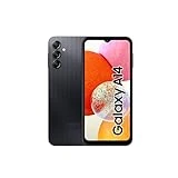 SAMSUNG Galaxy A14 (SM-A145P/DS) Dual SIM,128GB + 4GB, Factory Unlocked GSM, International Version (Fast Car Charger Bundle) - No Warranty - Black