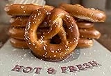Milwaukee Pretzel Company Authentic Bavarian Style Gourmet Soft Pretzel, Fresh Baked and Shipped: 3 oz Twisted Pretzel, Pack of 10