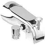 Tub Spout with Diverter & Integrated Shower Hose Connection, Chrome Finish, Fits Threaded 1/2' or 3/4' IPS, Bathtub Faucet for Convenient Shower Access