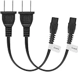Stun Gun Charger Cord Compatible with Police 519, Police 928-58; Avenger, Guard Dog Security, Jolt, Stun Master and Most Other Stun Guns (2Pack)