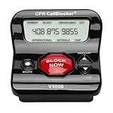 CPR V5000 Call Blocker for Landline Phone - Robocall Blocker, Phone Call Blocker, Stop Scam & Unwanted Nuisance Calls on Cordless Telephones (Renewed)