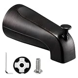 Enhon Slip On Diverter Tub Spout Compatible with Kohler GP85556, Bathroom Shower Bathtub Faucet Spout Replacement Fits 1/2'' Copper Water Tube, 5/32'' Hex Wrench Included (1, Oil Rubbed Bronze)